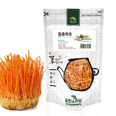 100% Dried Natural Cordyceps Militaris