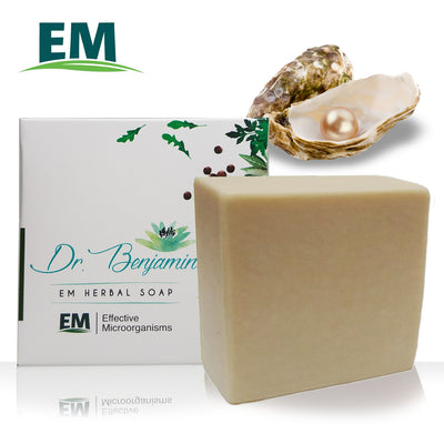 EM Pearl Dr. Benjamin Handmade Soap | 진주 한방 EM 비누