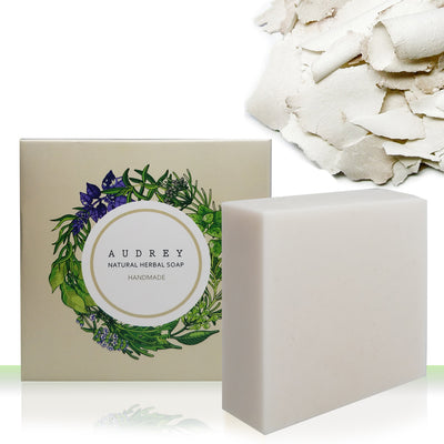 Poria Cocos Audrey Handmade Natural Bath Soap | 오드리 천연 백복령 한방비누