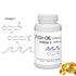 Prince Fish Oil Concentrated with Omega-3 Fatty Acids 100 Softgels | 프린스  피쉬오일 오메가3 소프트젤 100정