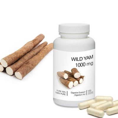 Prince 100% Pure Natural - Wild Yam Powder Capsules | 프린스 마 캡슐