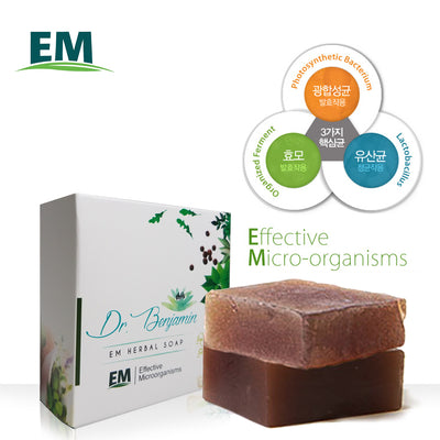 EM Gromwell Dr. Benjamin Handmade Soap | 자초근 한방 EM 비누
