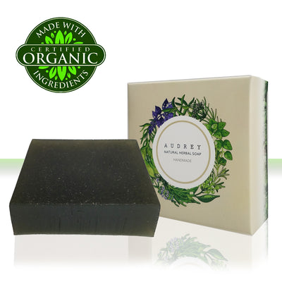 Wormwood Audrey Handmade Natural Bath Soap | 오드리 천연 쑥 한방비누