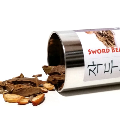 Sword bean (Canavalia gladiata) Tea - Tin | [한국산] 작두콩차 틴캔