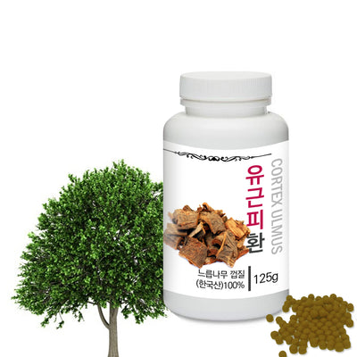 Prince Natural Cortex Ulmus (Slippery Elm) Pills | 프린스 유근피환