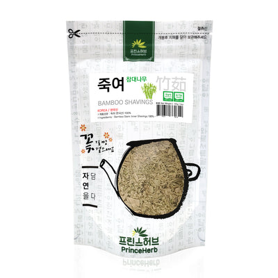 Bamboo Shavings / Bambusae Caulis In Taeniam | [한국산] 죽여 / 솜대 / 죽피 / 참대나무속