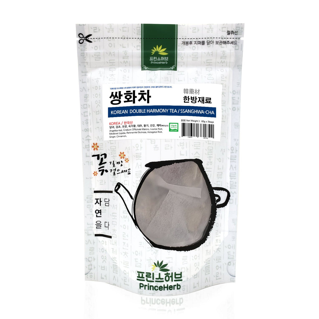 Natural Ssanghwa-Cha / Double Harmony Tea | [] 6.35Oz ( 60G X 3 Bags )