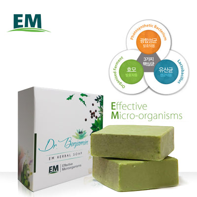 EM Chlorella Dr. Benjamin Handmade Soap | 클로렐라 한방 EM 비누