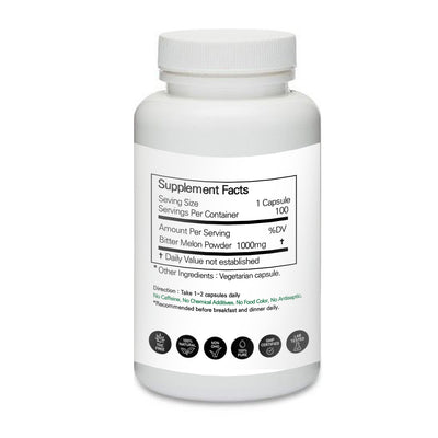 Prince 100% Pure Natural - Bitter Melon Powder Capsules | 프린스 여주 분말 캡슐