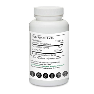 Prince 100% Pure Natural - Ecklonia Cava Powder Capsules | 프린스 감태 분말 캡슐