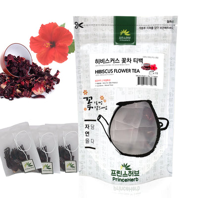 Hibiscus Flower Teabag Tea | [수입산] 히비스커스 꽃차 티백