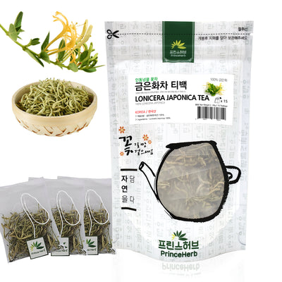 Lonicera Japonica / Japanese Honeysuckle Teabag Tea | [한국산] 금은화 / 인동꽃 티백