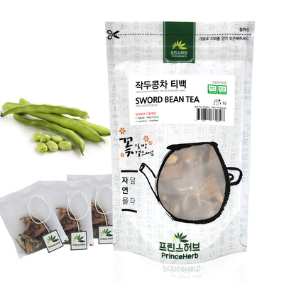 Sword bean (Canavalia gladiata) Tea - Teabag | [한국산] 작두콩차 티백