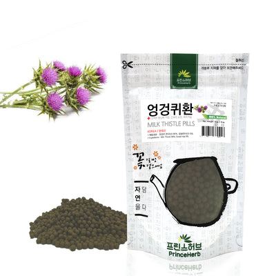 100% Natural Milk Thistle Pills | [한국산] 엉겅퀴 (대계) 환