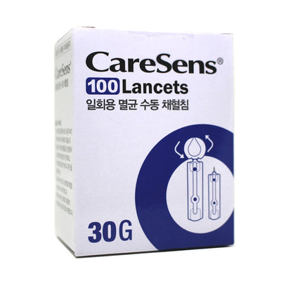 CareSens Lancets | 케어센스 일회용 멸균 수동 채혈침