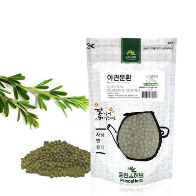 100% Natural Lespedeza Cuneata G. Don (Cuneata Bush Clover) Pills | [한국산]  야관문 (비수리)환
