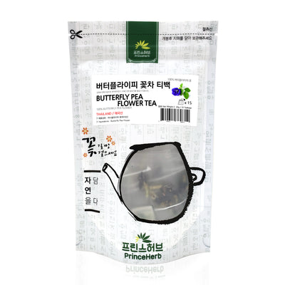 Butterfly Pea (Clitoria Ternatea) Flower Teabag Tea | [수입산] 버터플라이피 꽃 티백