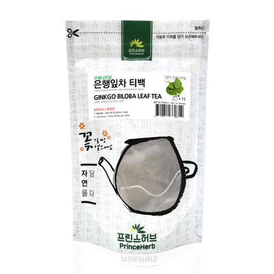 Ginkgo Biloba Leaf Teabag Tea | [한국산] 은행 나무 잎 티백
