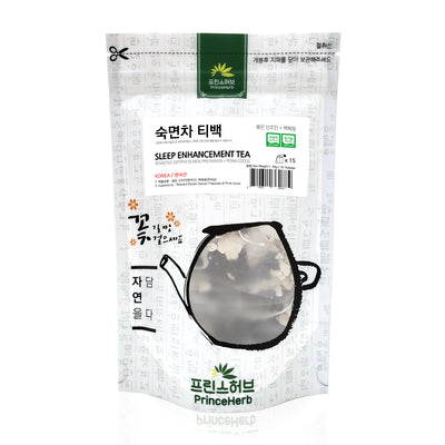 SLEEP ENHANCEMENT TEA (Roasted Zizyphi Semen Preparata, Poria Cocos) | [한국산] 숙면차 (볶은 산조인, 백복령) 티백