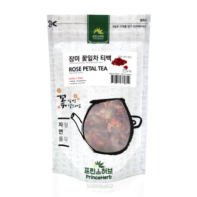 Rose Petal Teabag Tea | [한국산] 장미 꽃잎차 티백