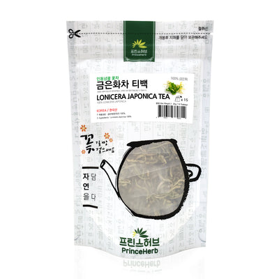 Lonicera Japonica / Japanese Honeysuckle Teabag Tea | [한국산] 금은화 / 인동꽃 티백