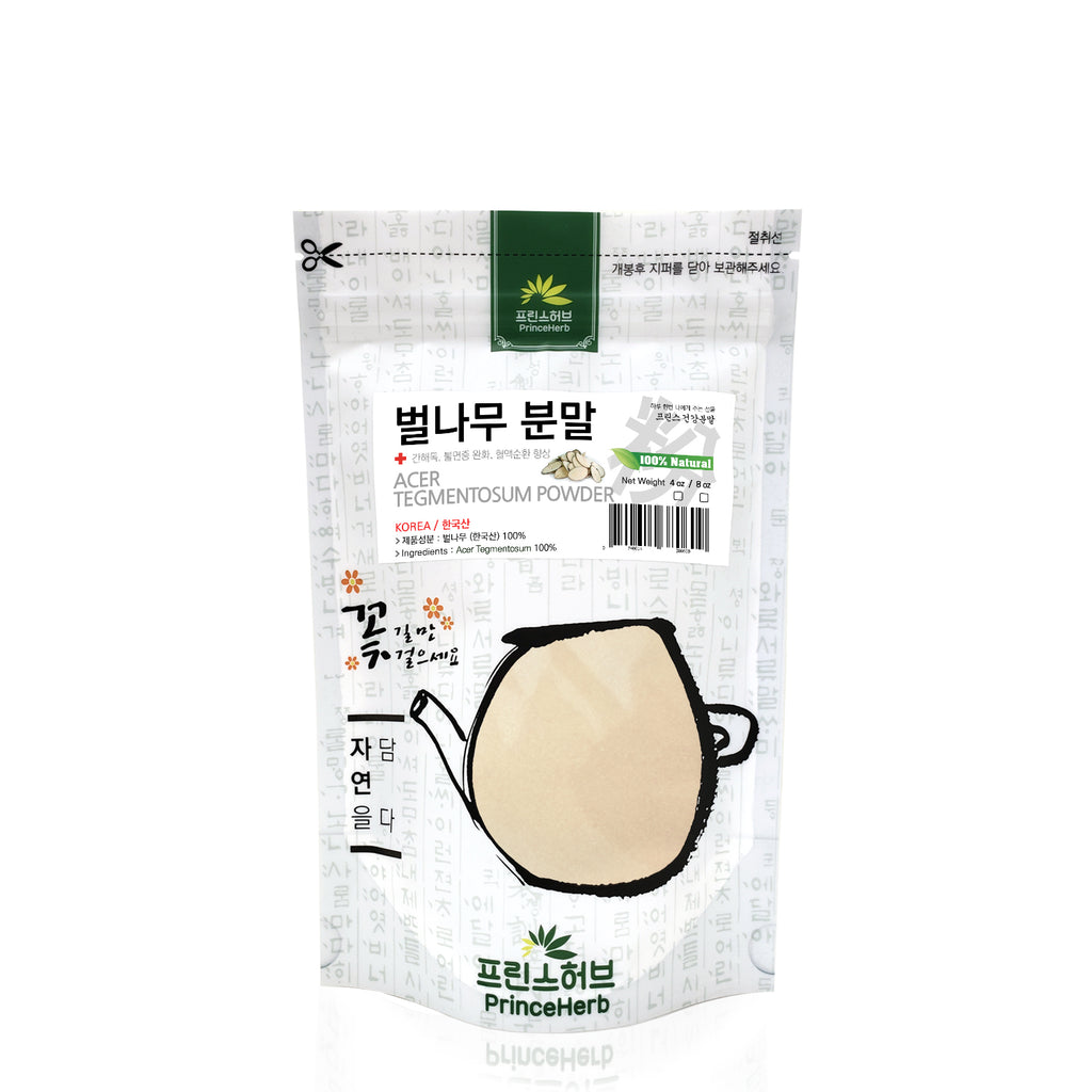 100% Natural Acer Tegmentosum Powder | [한국산] 벌나무 분말