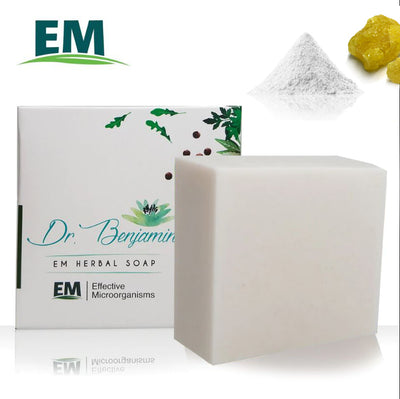 EM MSM ( Methyl-Sulfonyl-Methane ) Dr. Benjamin Handmade Soap | 식이 유황 한방 EM 비누