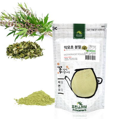 100% Natural Motherwort (Leonurus Cardiaca) Powder | [한국산] 익모초 분말