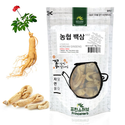 Korean Ginseng (4 years old) | [한국산] 일등급 농협 백삼 (4년근)