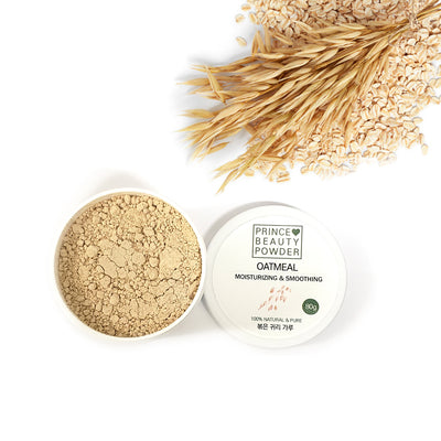 Prince Natural Beauty OATMEAL Powder For Facial Mask | [한국산] 프린스 천연 미용 볶은 귀리 (오트밀) 마사지 팩 가루