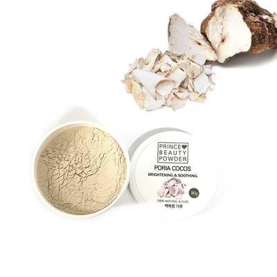 Prince Natural Beauty PORIA COCOS Powder For Facial Mask | [한국산] 프린스 천연 미용 백복령 마사지 팩 가루