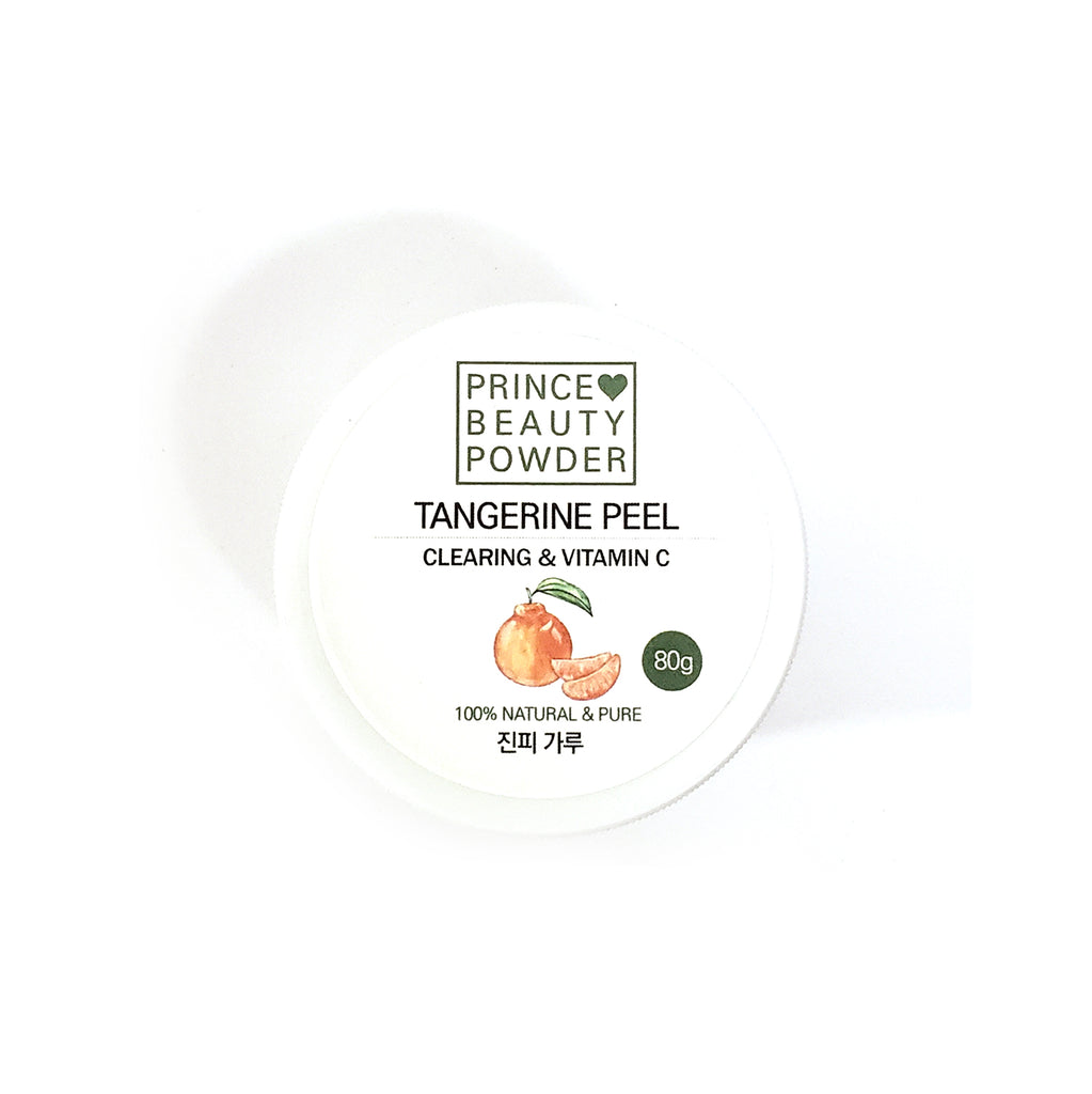 Prince Natural Beauty TANGERINE PEEL Powder For Facial Mask | [한국산] 프린스 천연 미용 진피 마사지 팩 가루