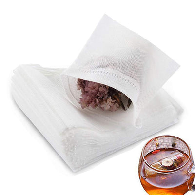 Empty Tea Filter Bags Disposable 100 pcs | 티백 필터 100장