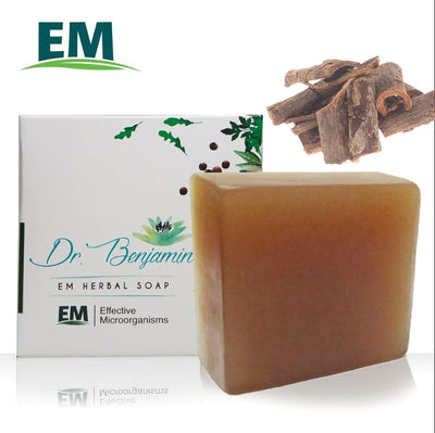 EM Cortex Ulmus ( Slippery Elm ) Dr. Benjamin Handmade Soap | 유근피 한방 EM 비누