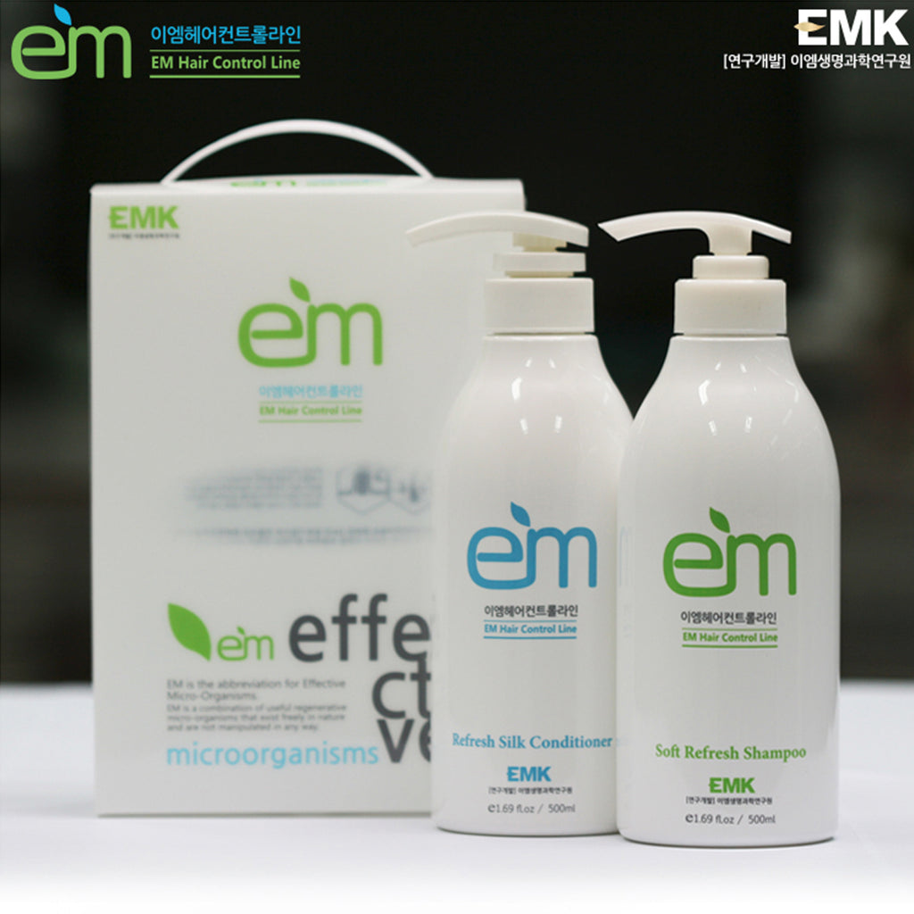 EM Shampoo & Conditioner | EM 2종세트 발효샴푸/컨디셔너