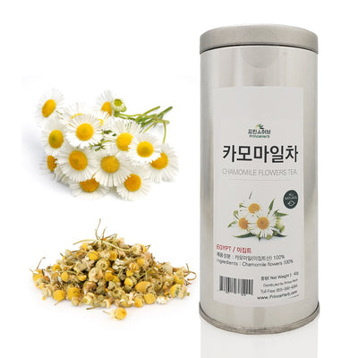 Chamomile Flowers Tea - Tin | [수입산] 카모마일차 틴캔